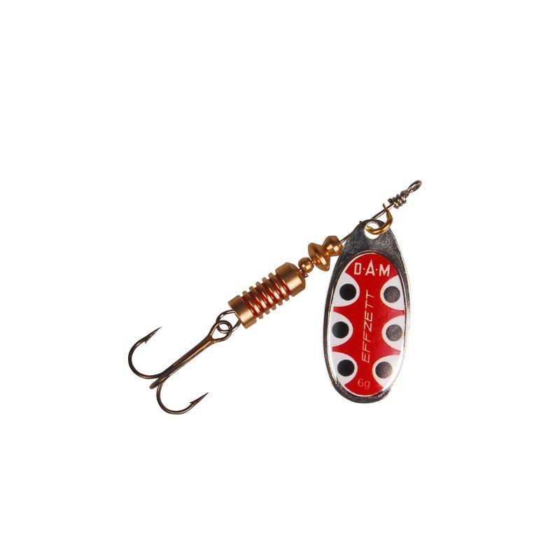 OBROTÓWKA 4G SILVER BLACK DOT EFFZETT STANDARD SPINNER DAM