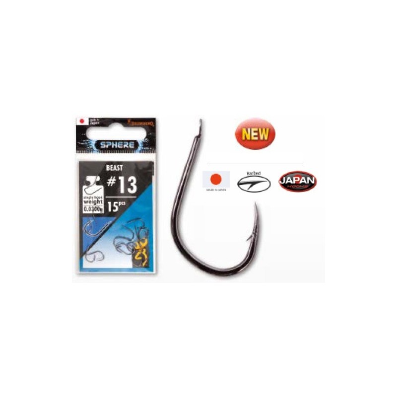 HACZYKI NR.8/0,18MM SPHERE MATCH BROWNING