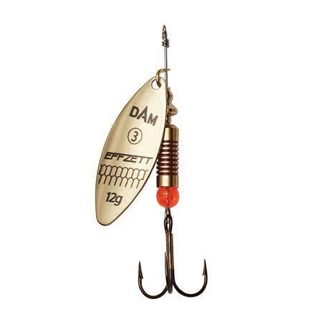 BŁYSTKA OBROTOWA ROZM.0/3G GOLD EFFZETT PREDATOR DAM