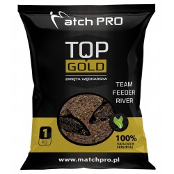TOP GOLD TEAM FEEDER RIVER 1KG MATCH PRO