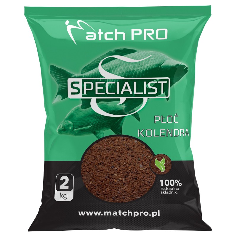 SPECIALIST PŁOĆ KOLENDRA 2KG MATCH PRO