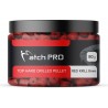 PELLET 8MM RED KRILL DRILLED MATCH PRO
