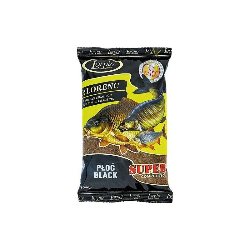 SUPER PŁOĆ CZARNA 1KG LORPIO