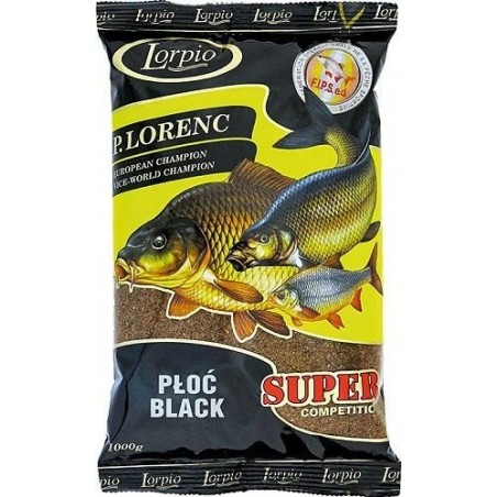 SUPER PŁOĆ CZARNA 1KG LORPIO