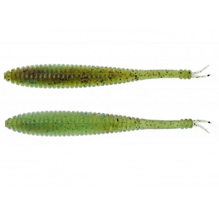 I-SHAD 10CM WATERMELON RED&BLACK/CHARTREUSE ILLEX