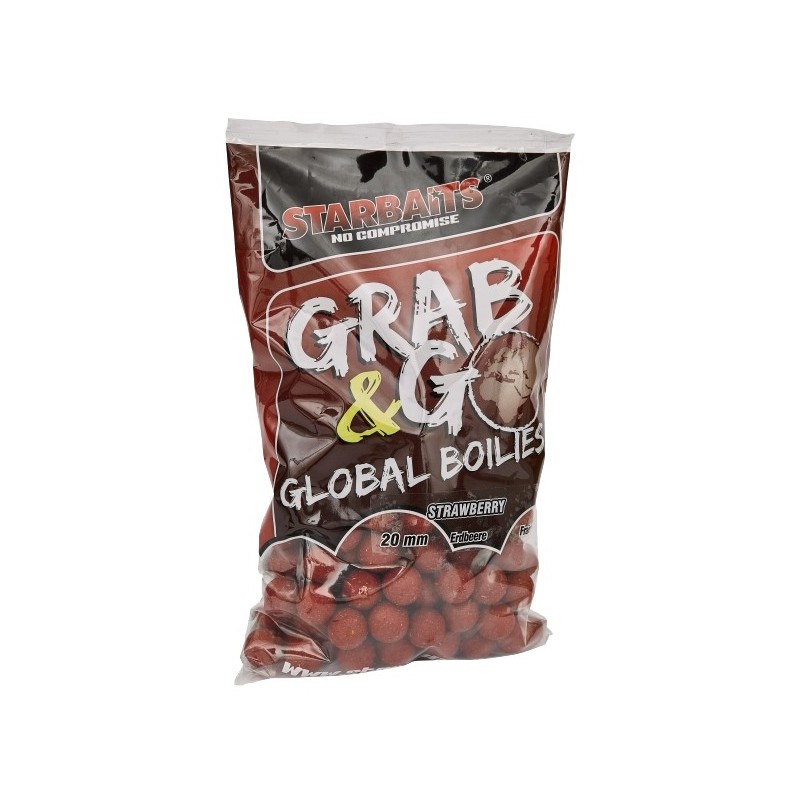 GRAB GO STRAWBERRY 20MM 1KG STARBAITS