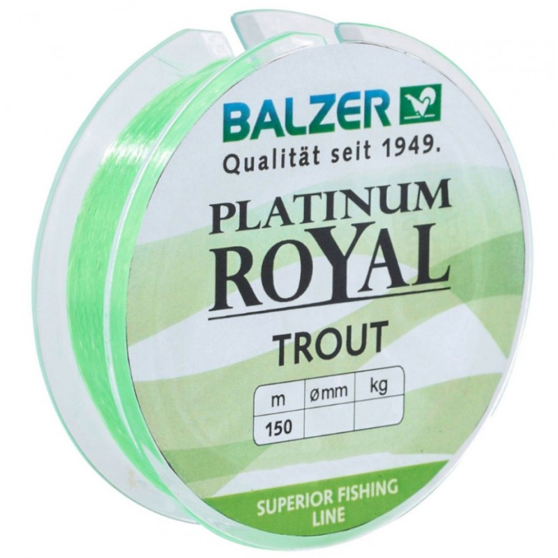 PLATINUM 0,19MM/150M ROYAL TROUT BALZER