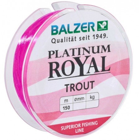 PLATINUM 0,19MM/150M ROYAL TROUT BALZER