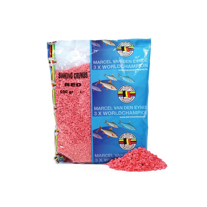 SINKING CRUMBS RED 500 G MARCEL VAN DEN EYND