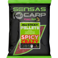 MINI STICKY PELLETS SPICY CRAZY 700G SENSAS