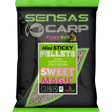 SWEET MAGIC MINI STICKY PELLETS 700G SENSAS