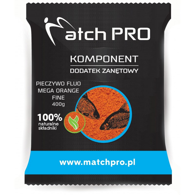 PIECZYWO FLUO MEGA ORANGE FINE 400G MATCH PRO