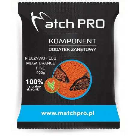 PIECZYWO FLUO MEGA ORANGE FINE 400G MATCH PRO
