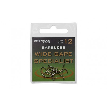 WIDE GAPE SPECIALIST NR 8 BARBLESS DRENNAN