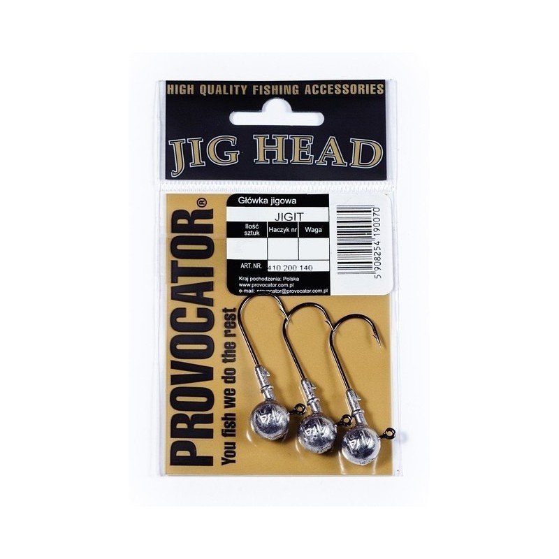 GŁÓWKI JIGOWE 7/0 18G PROVOCATOR