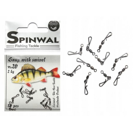 AGRAFKA Z KRĘTLIKIEM NR 20 SPINWAL