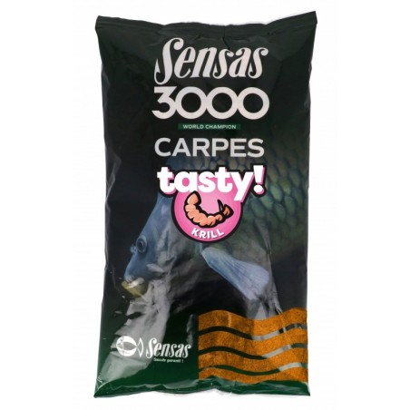 3000 CARP TASTY KRILL 1KG SENSAS