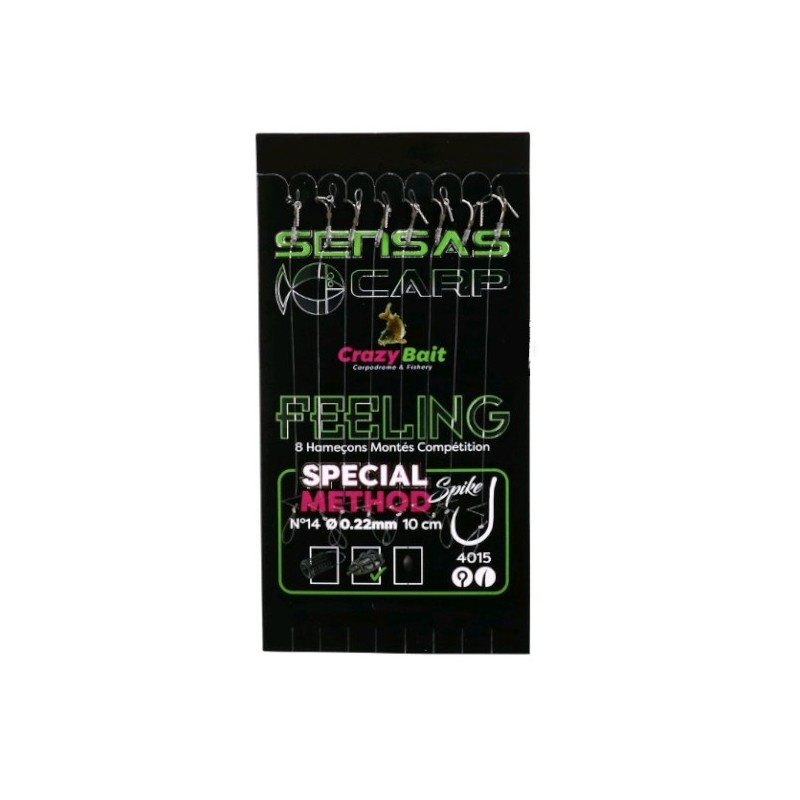 Przypony METHOD SPIKE 12/22 SENSAS