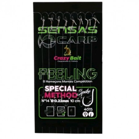 Przypony METHOD SPIKE 12/22 SENSAS