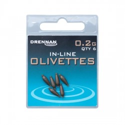Oliwka przelotowa Polemaster Olivettes 0.2g Drennan