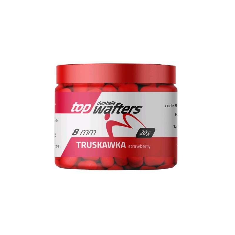 STRAWBERRY WAFTERS 8MM DUMBELLS MATCH PRO