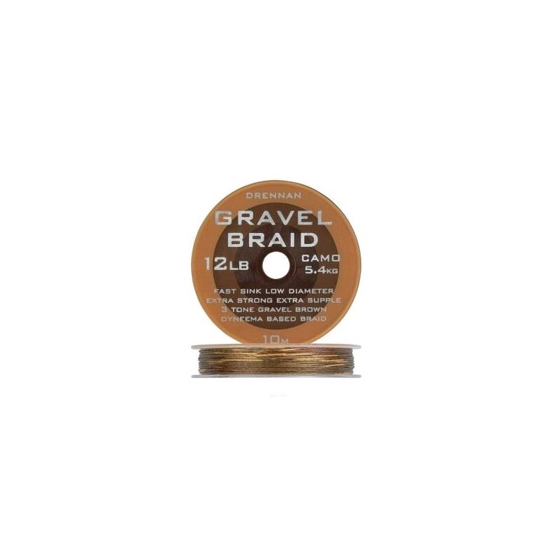 Gravel braid 10lb/4.5kg 10m Drennan