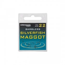 Silverfish MAGGOT r.22 bezzadziorowe Drennan