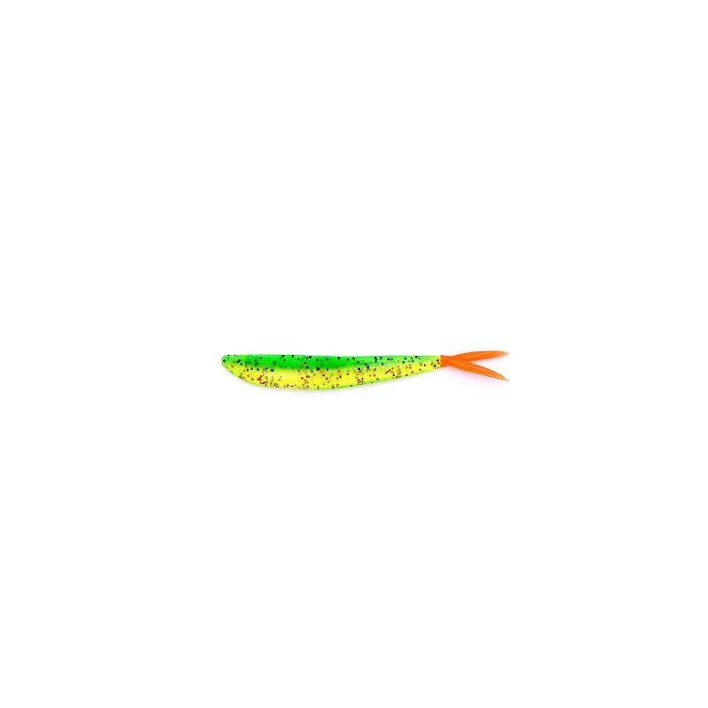 Fin-S Fish Chartreuse Fire Tail 4" Lunker City