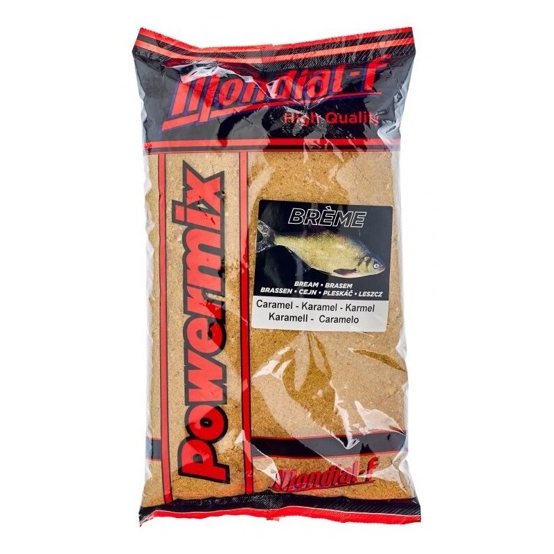 Powermix Bream karmel 1kg Mondial