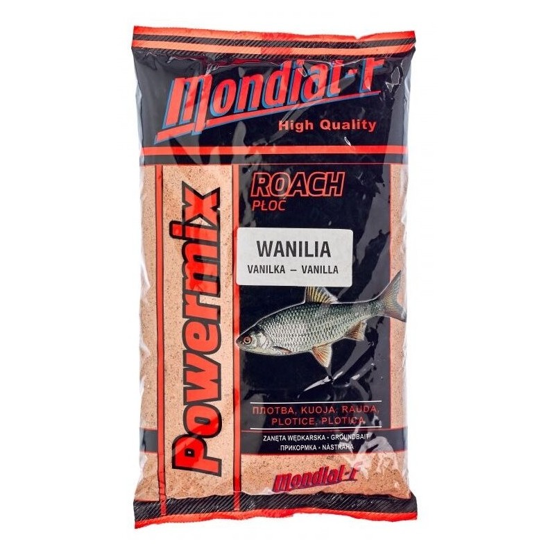 Powermix Roach wanilia 1kg Mondial