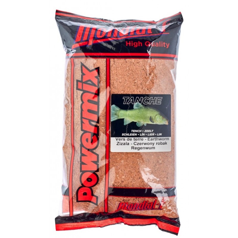 Powermix Tench czerwony robak 1kg Mondial