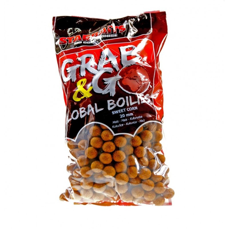 GRAB GO SWEET CORN 14MM 1KG STARBAITS