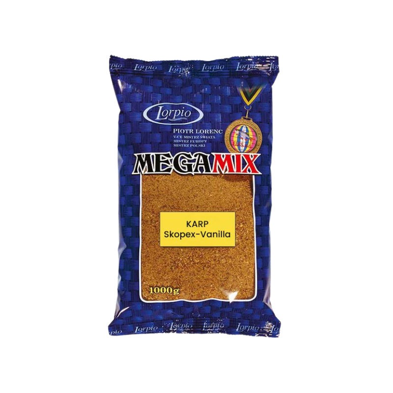 MEGA MIX KARP VANILLA-SCOPEX 1KG LORPIO