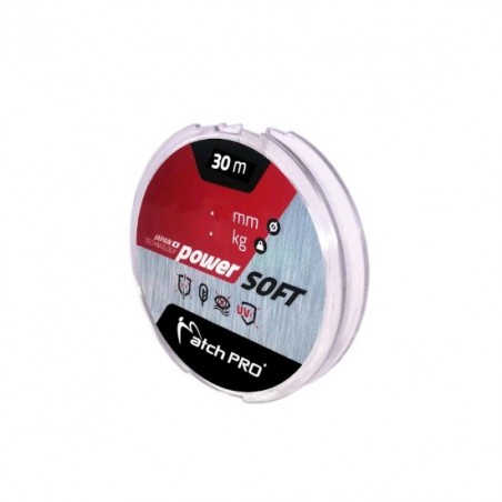 Power Soft żyłka 0,12mm 30m MatchPro