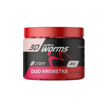 Wafters 3D worms DUO KREWETKA MatchPro