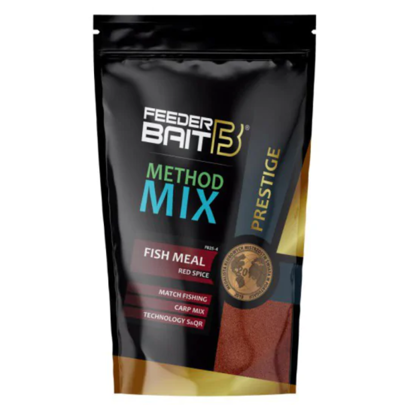 FEEDER BAIT 800g Zanęta Prestige Method Mix Fish Meal Red Spice