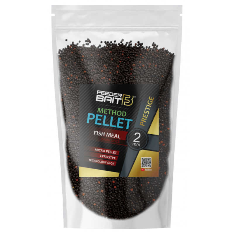 FEEDER BAIT 2mm 800g Prestige Method Pellet Fish Meal Spice