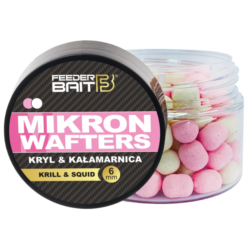 FEEDER BAIT 6mm Mikron Wafters Kryl&Kałamarnica