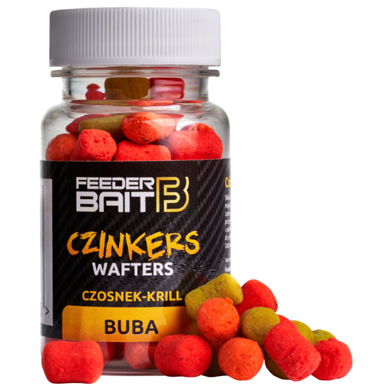 FEEDER BAIT 7/10mm Wafters Czinkers Buba Czosnek&Krill