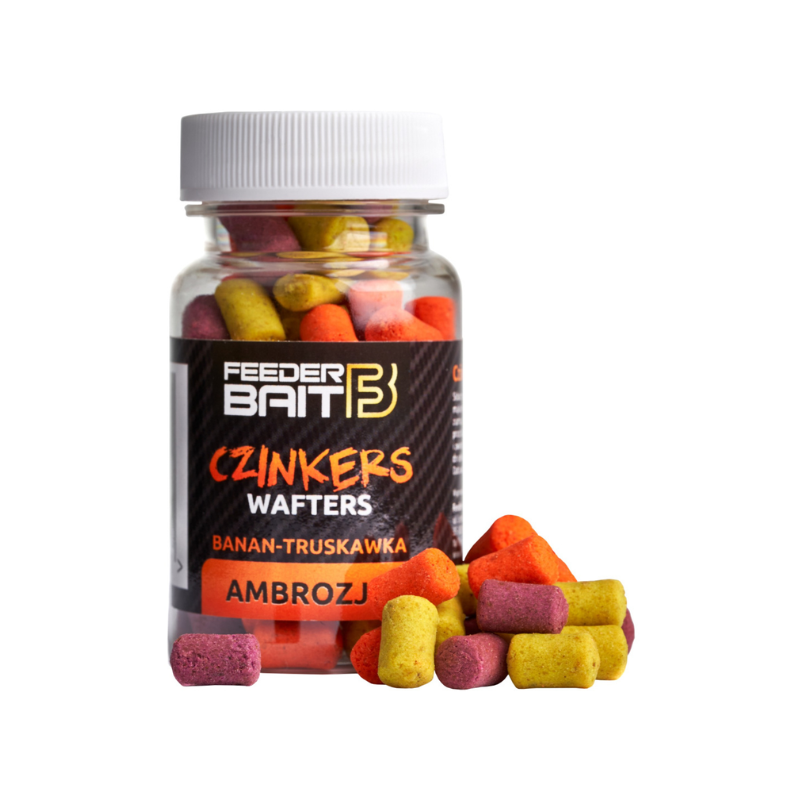 FEEDER BAIT 7/10mm Wafters Czinkers Ambrozja Truskawka&Banan