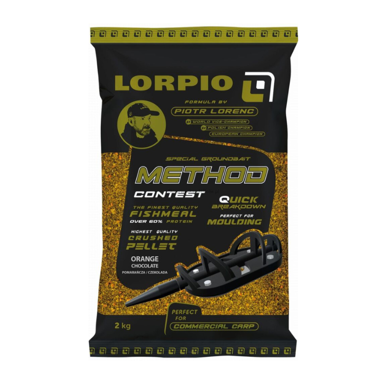 Zanęta Method Contest Orange & Choco 2kg  Lorpio