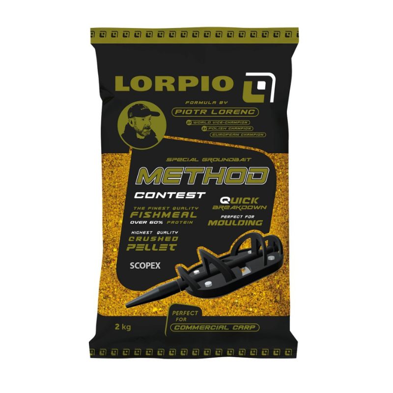 Zanęta Method Contest Scopex 2kg Lorpio