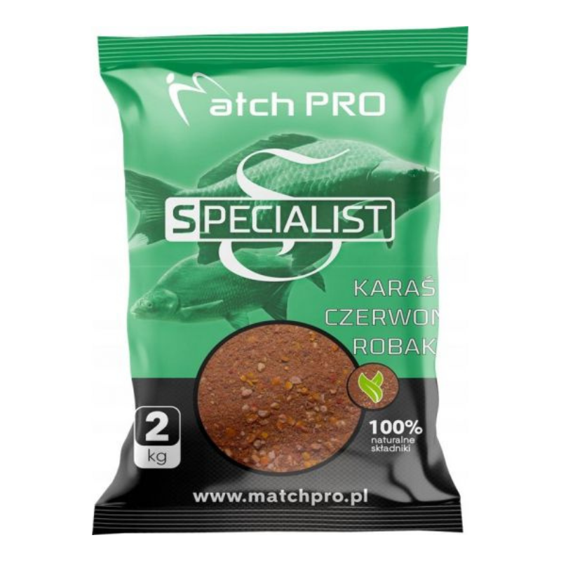 Specialist Karaś Czerwony Robak 2kg MatchPro