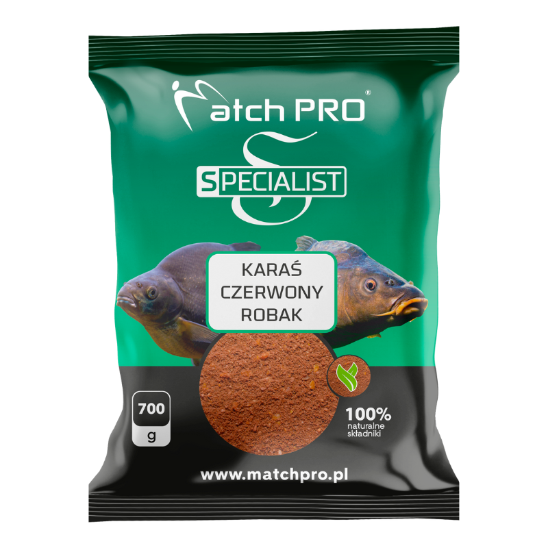 Specialist Karaś Czerwony Robak 700g MatchPro