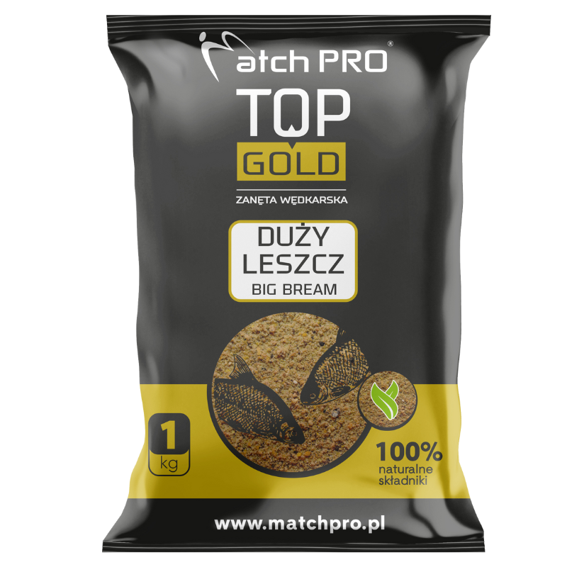 TOP GOLD DUŻY LESZCZ 1kg MatchPro