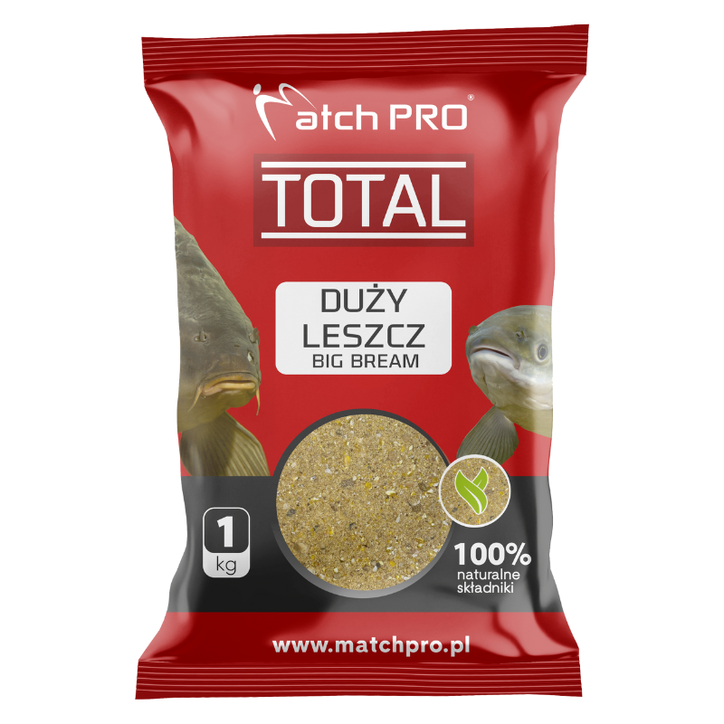 DUŻY LESZCZ 1KG TOTAL MATCH PRO