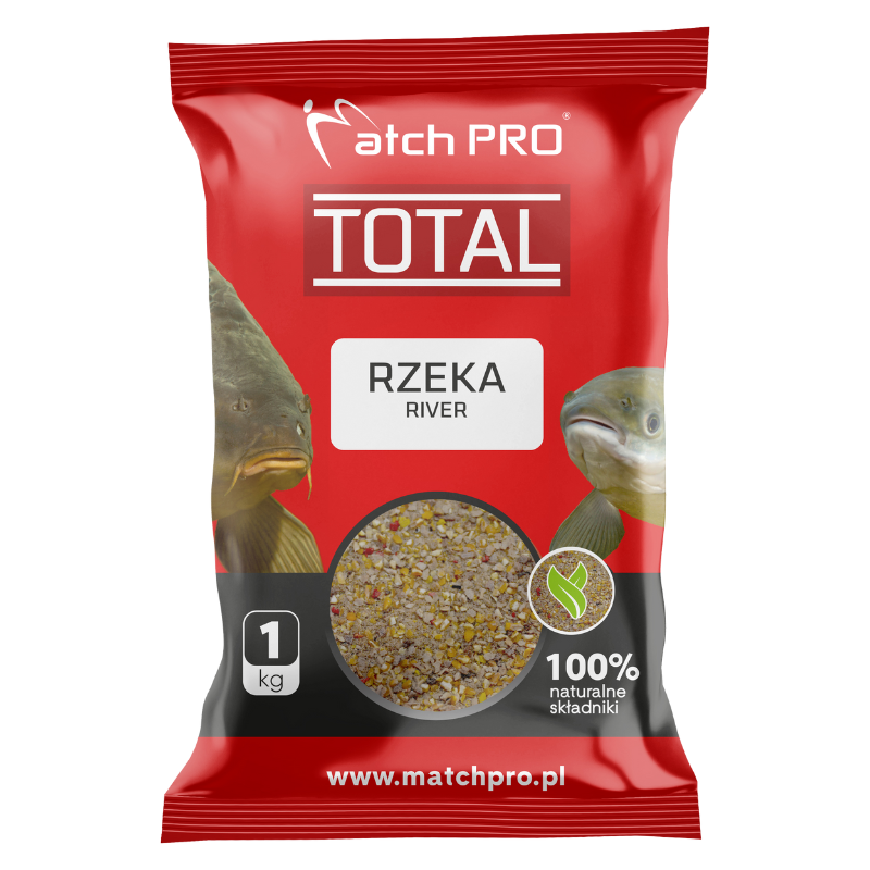 FEEDER RZEKA 1KG TOTAL MATCH PRO