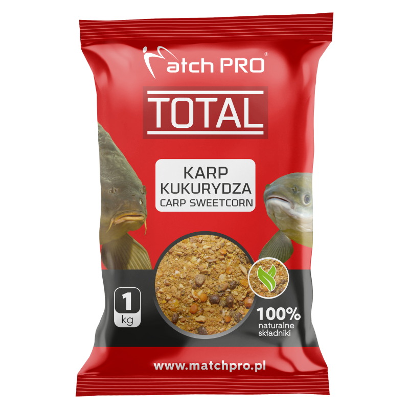 KARP KUKURYDZA 1KG TOTAL MATCH PRO