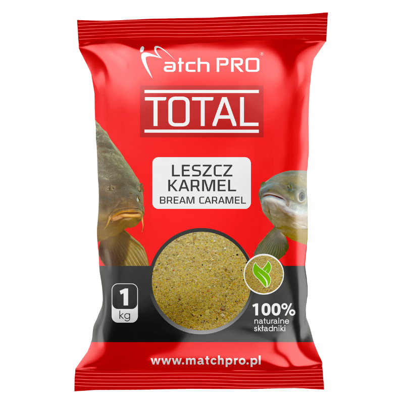LESZCZ KARMEL 1KG TOTAL MATCH PRO