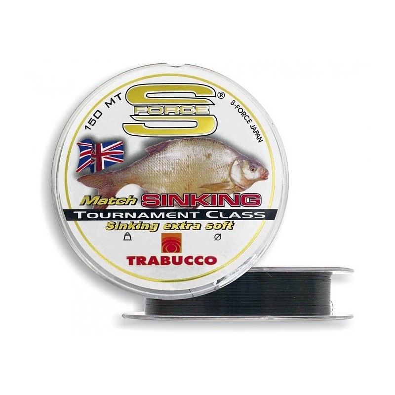 TRABUCCO MATCH S-FORCE 0,16MM 150M